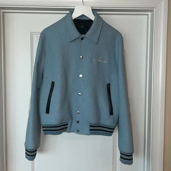 Amiri Bones Jacket - Ice Blue - Picture 4 of 16